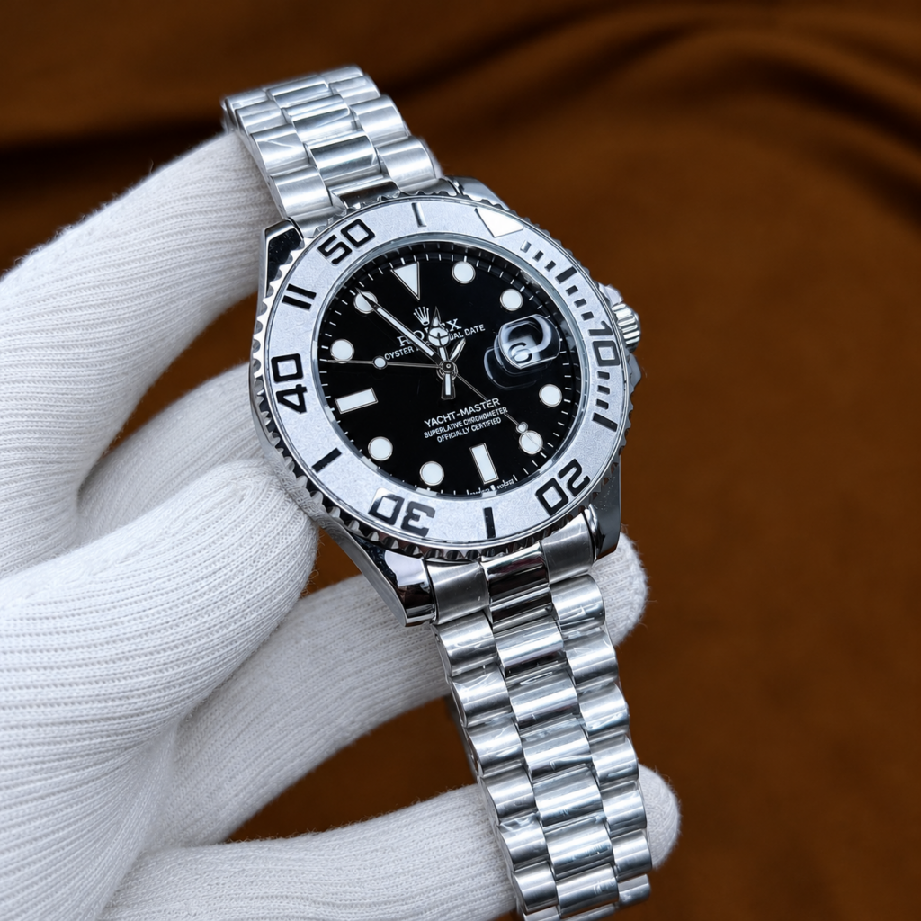 GMT Master Watch Black &White