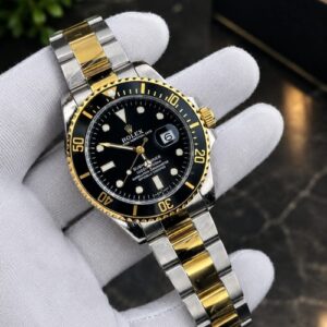 GMT Master Watch Gold & Black