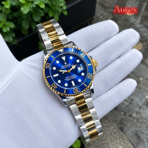 GMT Master Watch Gold & Blue