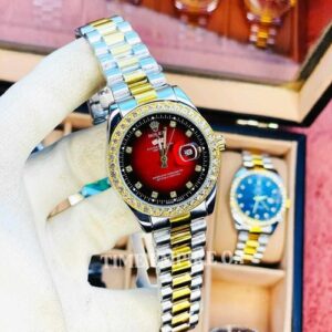 GMT Master Watch Gold & Red